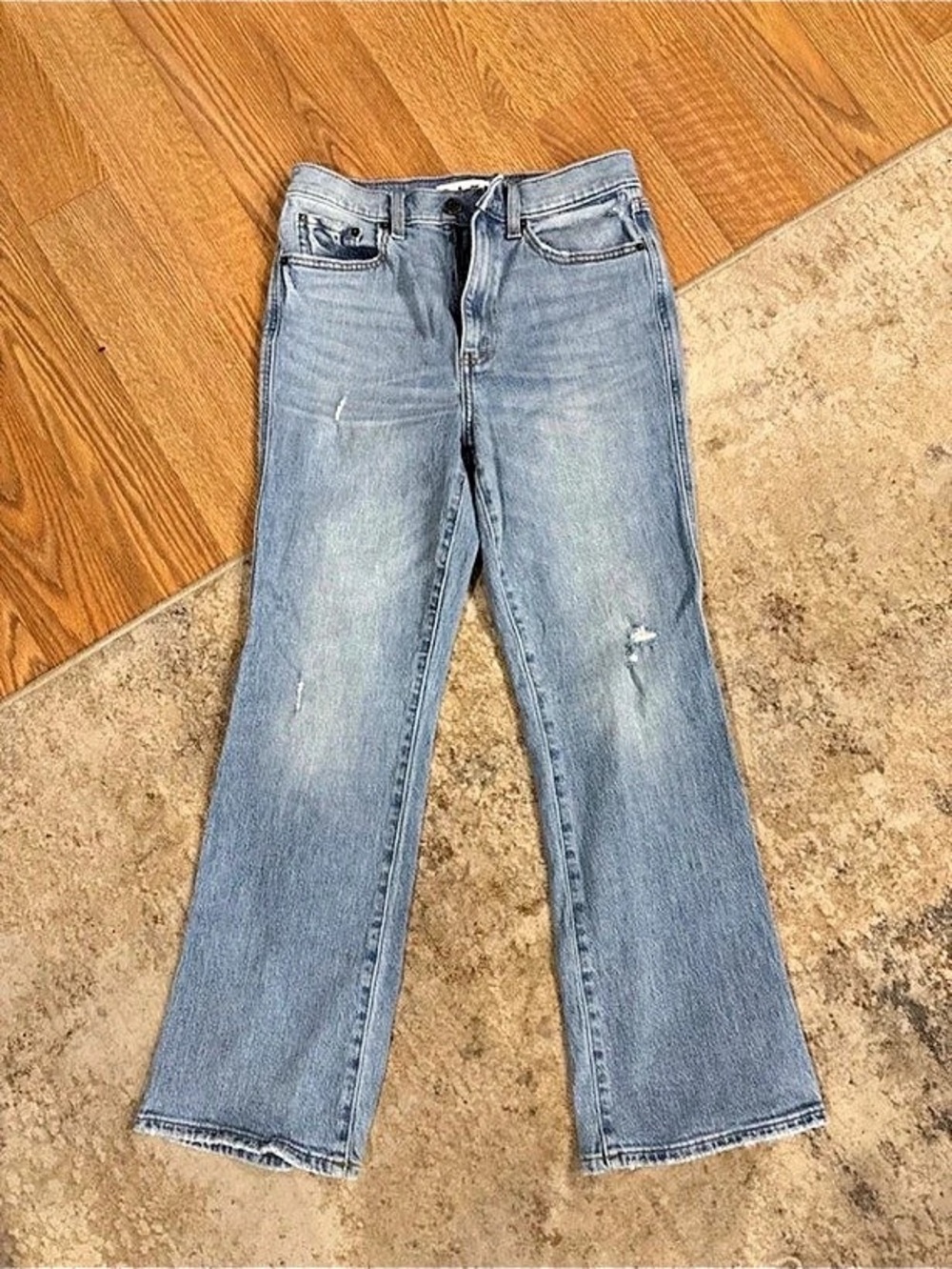 DAZE Women's Straight Leg Jeans Waist 26 Blue
